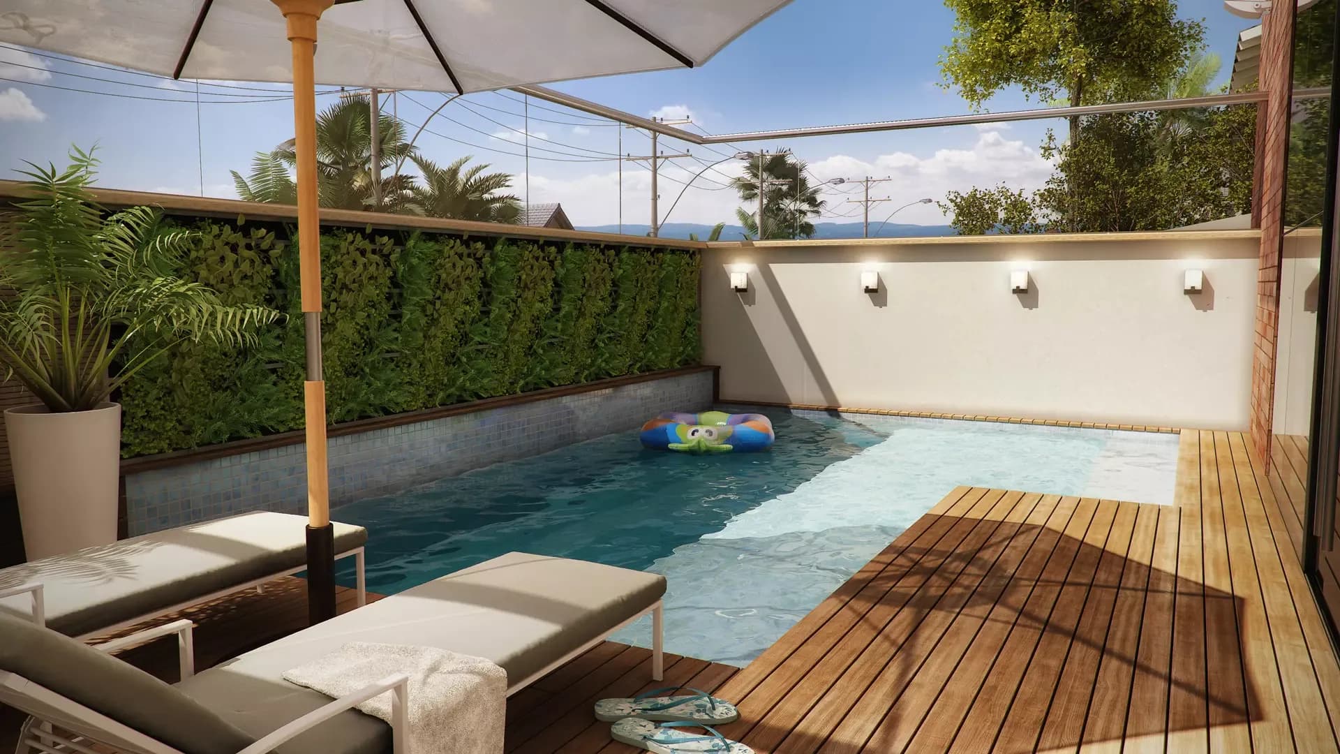 Piscina externa